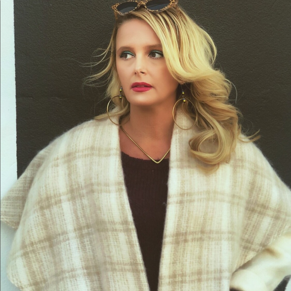 60’s Vintage Swing Coat Mohair / Wool